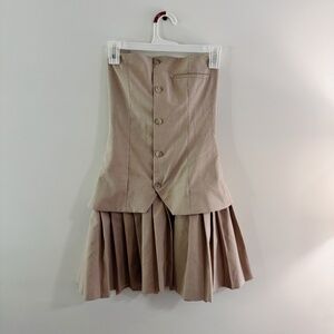 Zara Short Strapless Dress